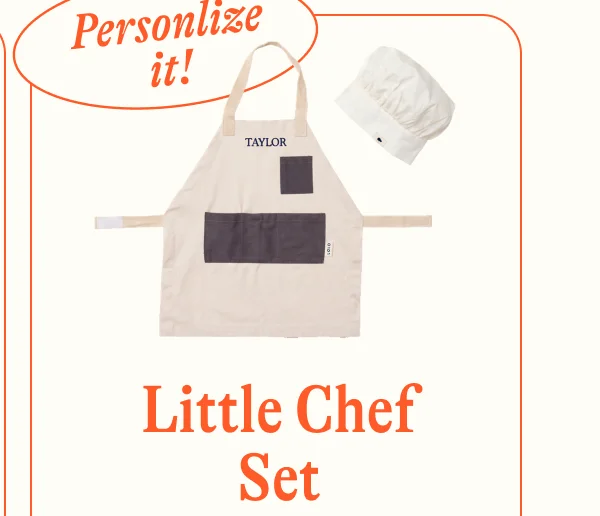 Personalize it! Little Chef Set. From $59.99 To $41.99