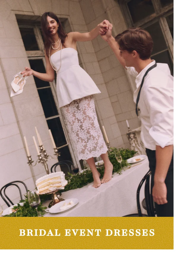 bridal event dresses