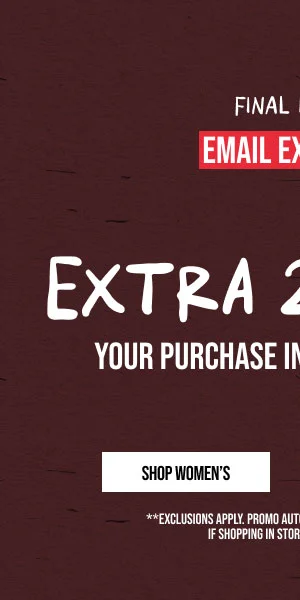 Extra 25% off Shop Women's