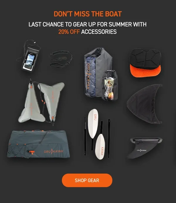 Gear Up For Summer: 20% Off Gear