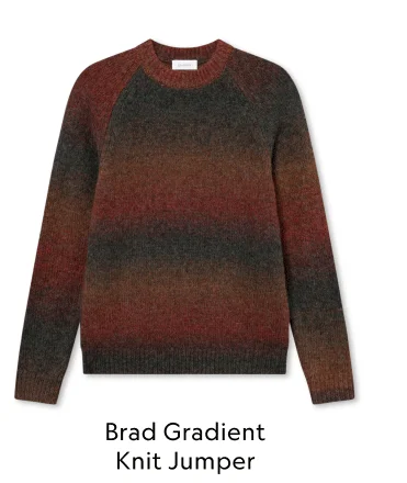 Brad Gradient Knit Jumper