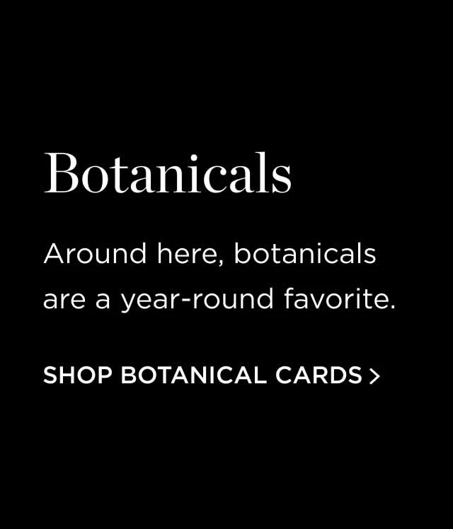 Shop Botanicals Cards