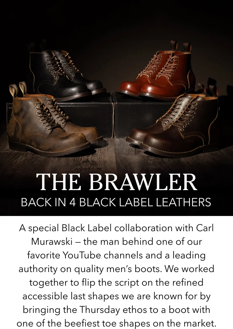Back In 4 Black Label Leathers