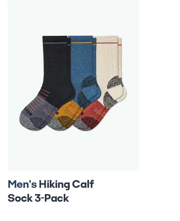 MEN'S HIKING CALF SOCK 3 PACK