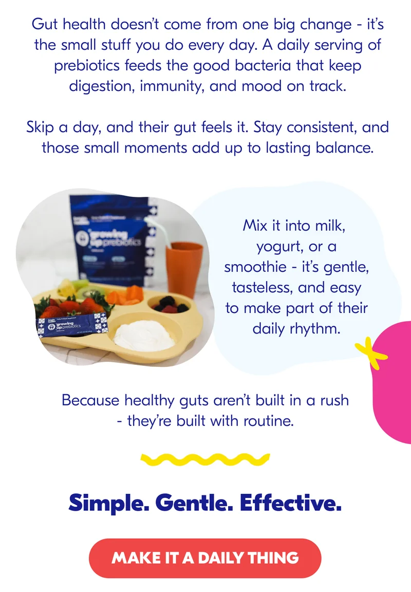 Gut health doesn’t come from one big change - it’s the small stuff you do every day.