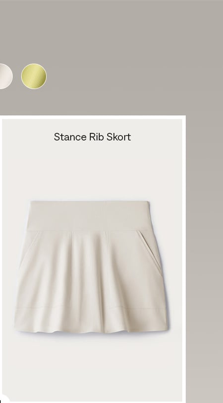 Stance Rib Skort