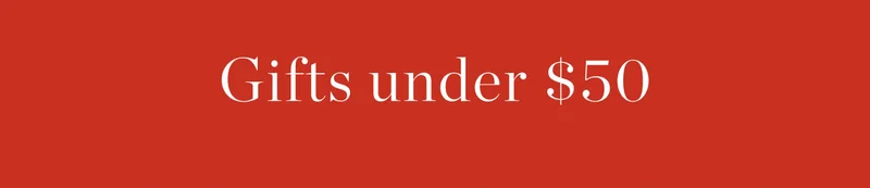 Gifts Under $50