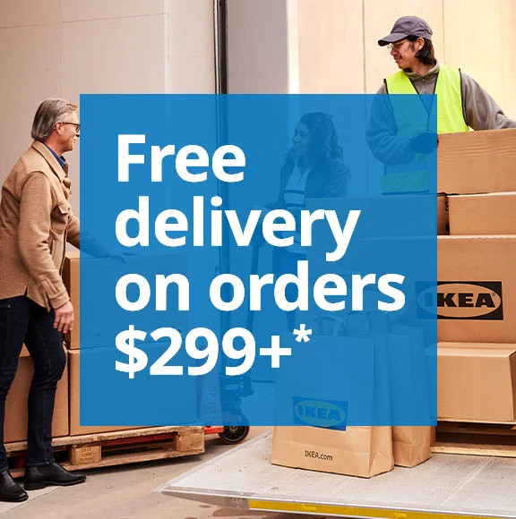 Free delivery on orders $299+