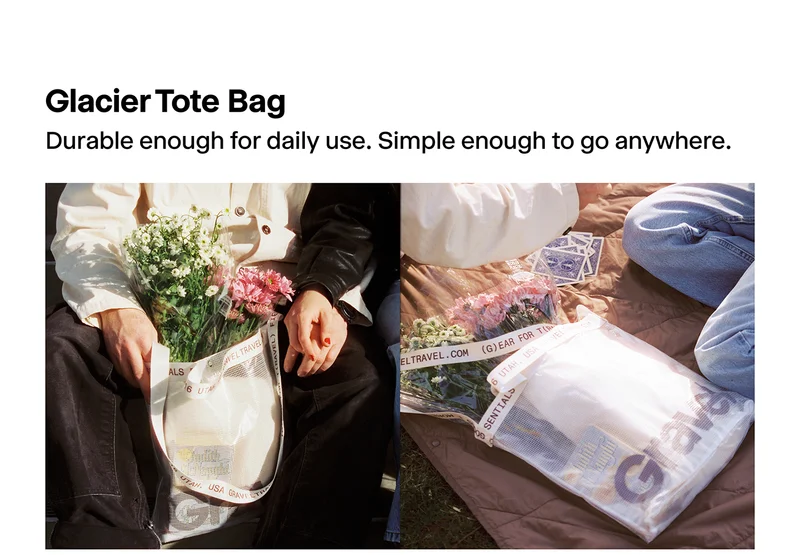 Glacier Tote Bag