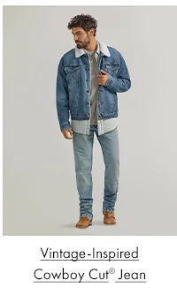 Vintage-Inspired Cowboy Cut Jean