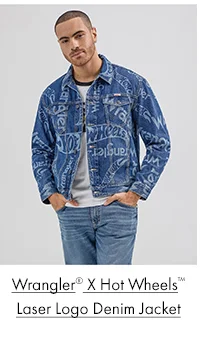 Wrangler x Hot Wheels Laser Logo Denim Jacket