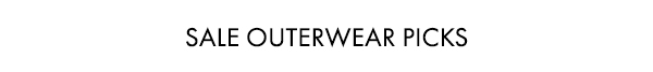 Sale Outerwear Picks