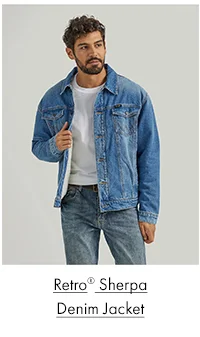 Retro Sherpa Denim Jacket