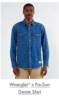 Wrangler x PacSun Denim Shirt