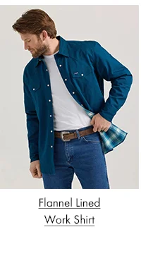 Flannel Lined Work Shirt