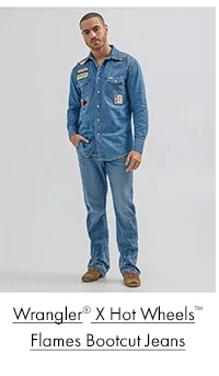 Wrangler x Hot Wheels Flames Bootcut Jean