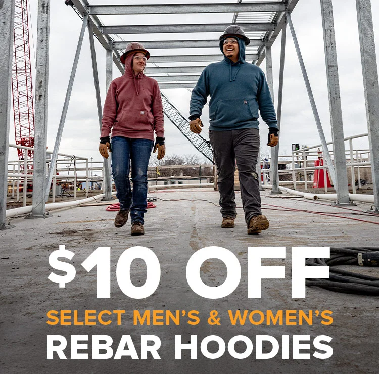 $10 OFF REBAR HOODIES