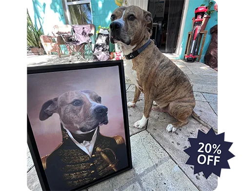 The General Custom Pet Canvas