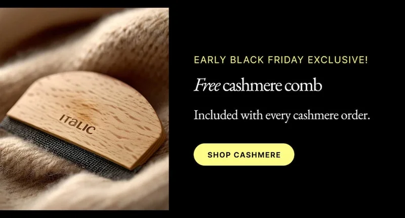 Gift! Cashmere comb