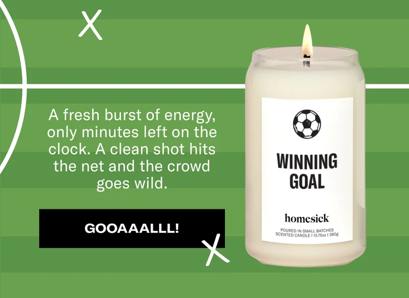 Winning Goal | A fresh burst of energy, only minutes left on the clock. A clean shot hits the net and the crowd goes wild. | GOOOAAALLL!