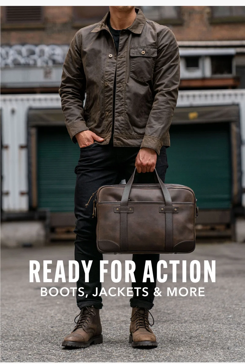 Ready For Action Boots, Jackets & More
