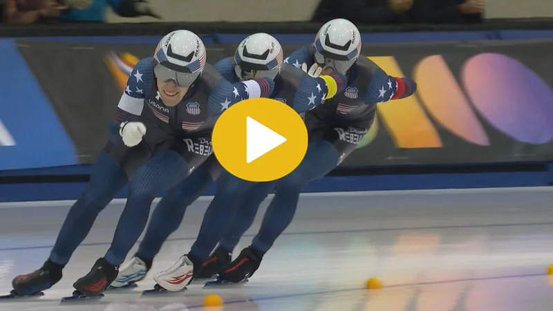 Americans win team pursuit event at ISU World Cup