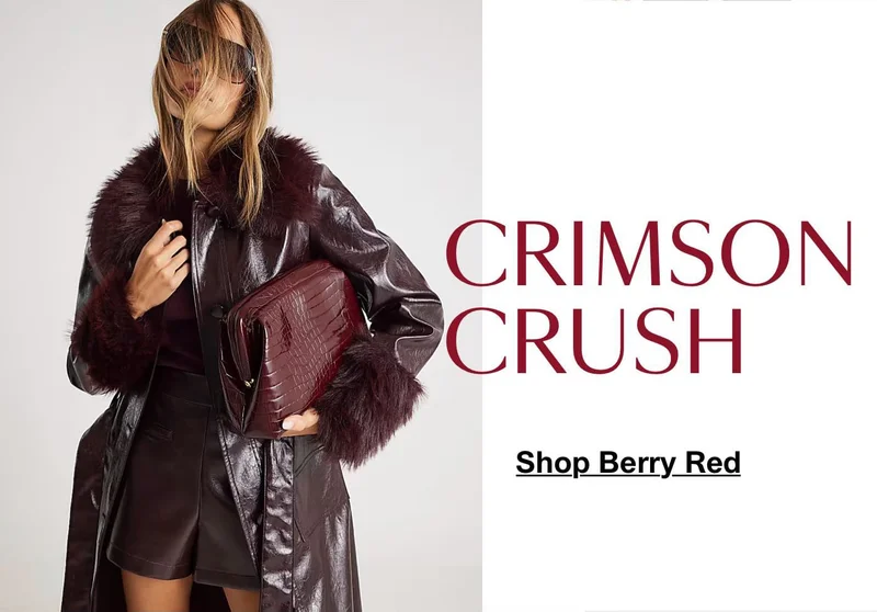 CRIMSON CRUSH - Shop Berry Red