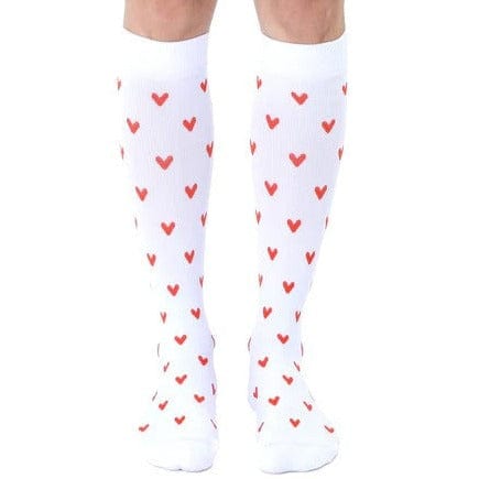 Image of Hearts Compression Socks