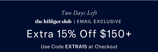 Two Days Left                                            Fathers's day in-stree exclusive                                            50% off all Men;s                                            This weekend only