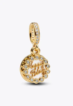 Happy Birthday Cake Dangle Charm
