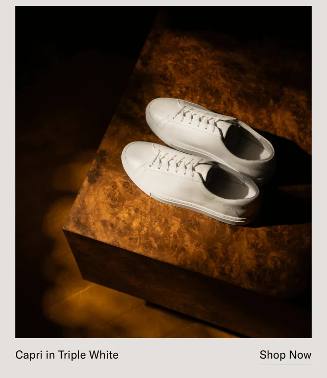 Capri in Triple White-Shop Now