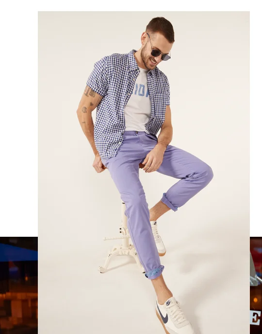 Originals Stretch Twill Pants: The Purple Hazes