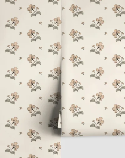 Shop Vintage Floral Wallpaper