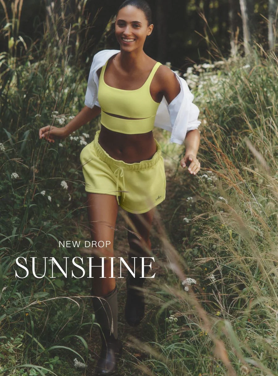Alo Yoga: New Drop: Sunshine | Email Inspire