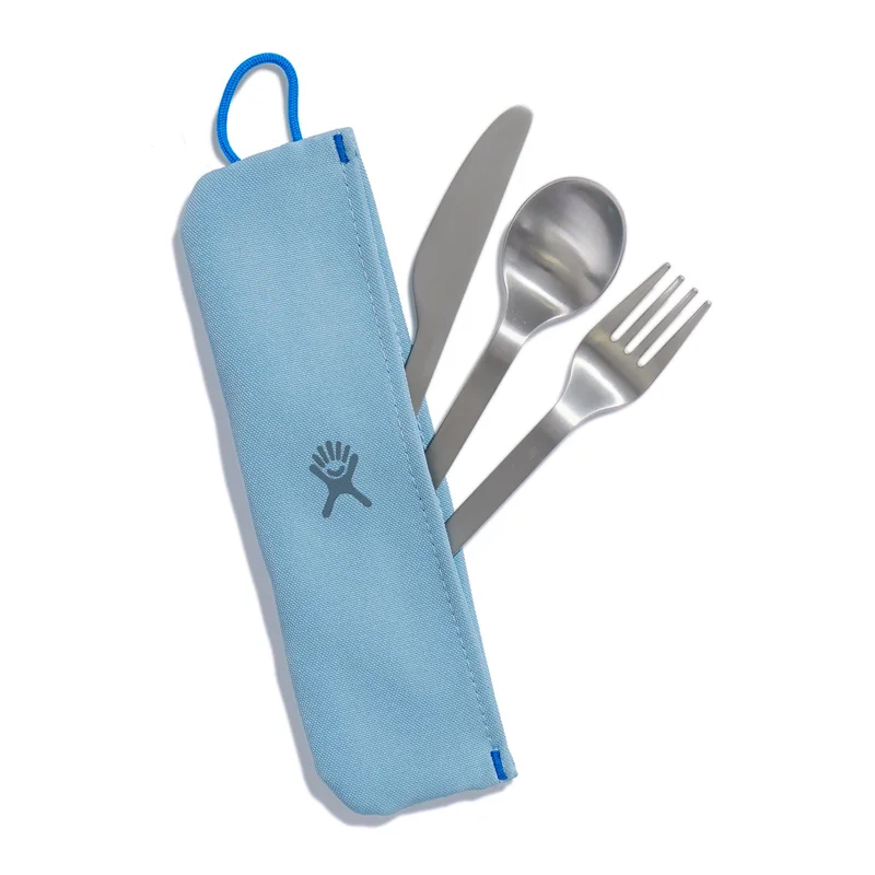 Image of Flatware Set - Stainless/Rain