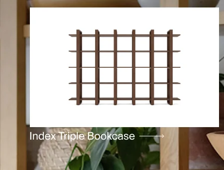 Index Wall Shelf, Set of 6