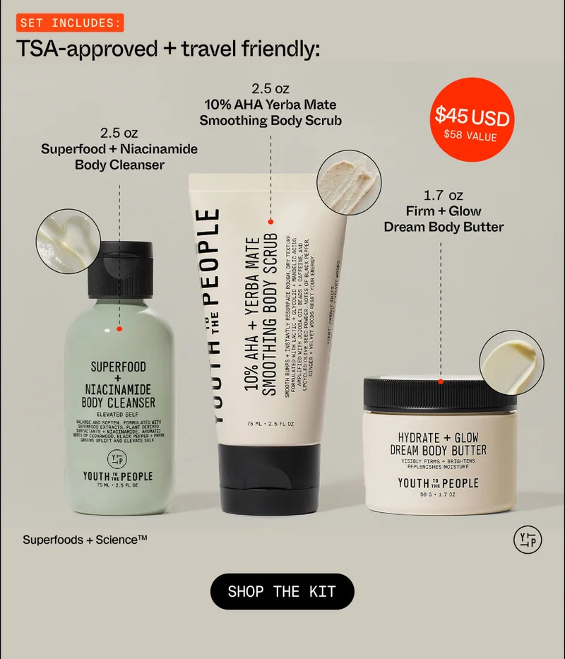 TSA-approved + travel friendly