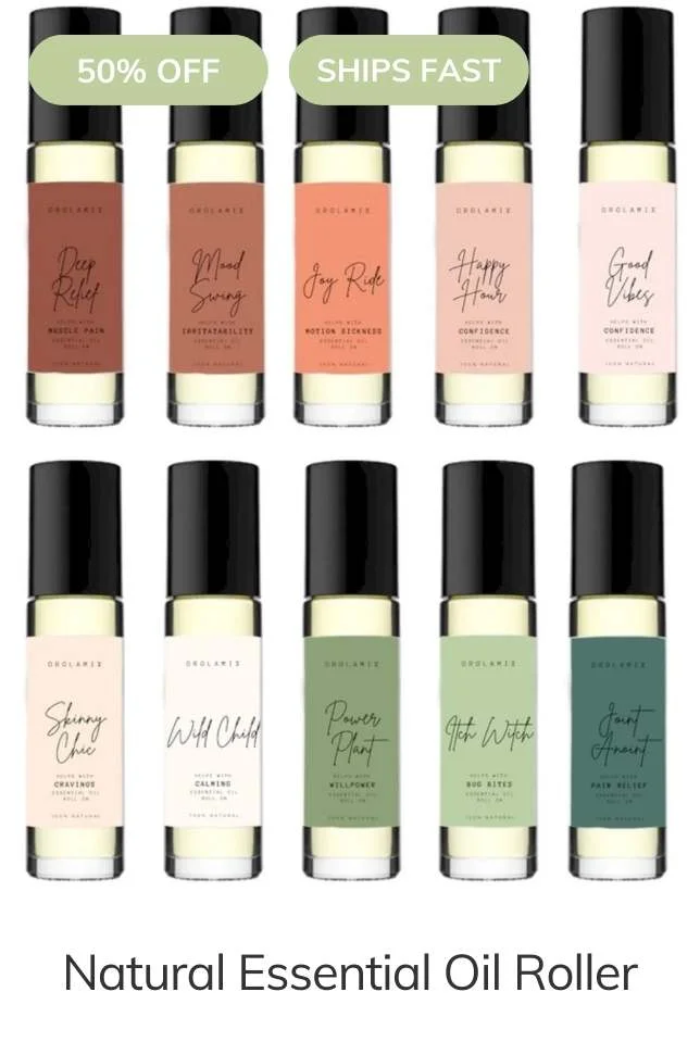 Natural Essential Oil Rollers