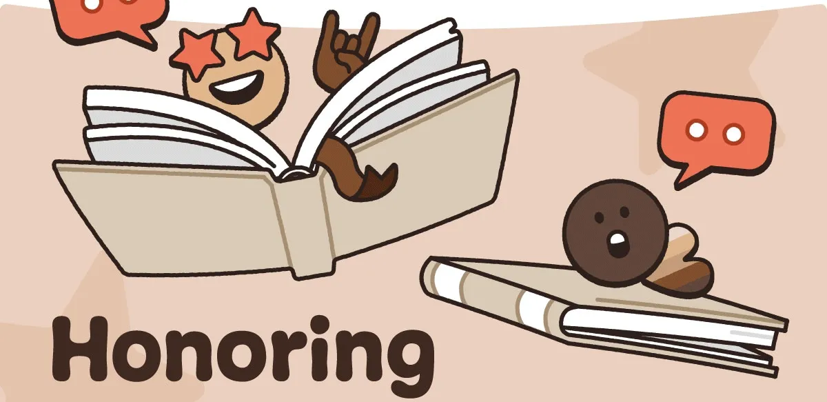 Emojis reading books