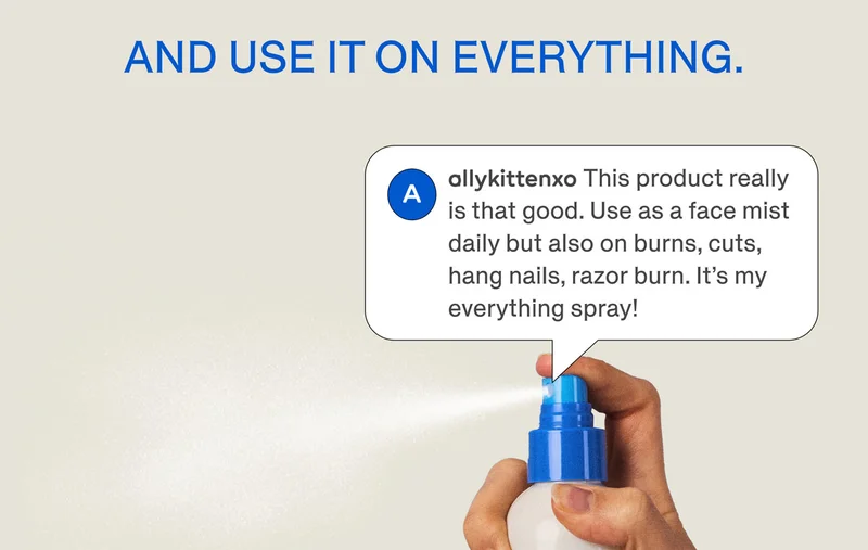 And use it on everything.