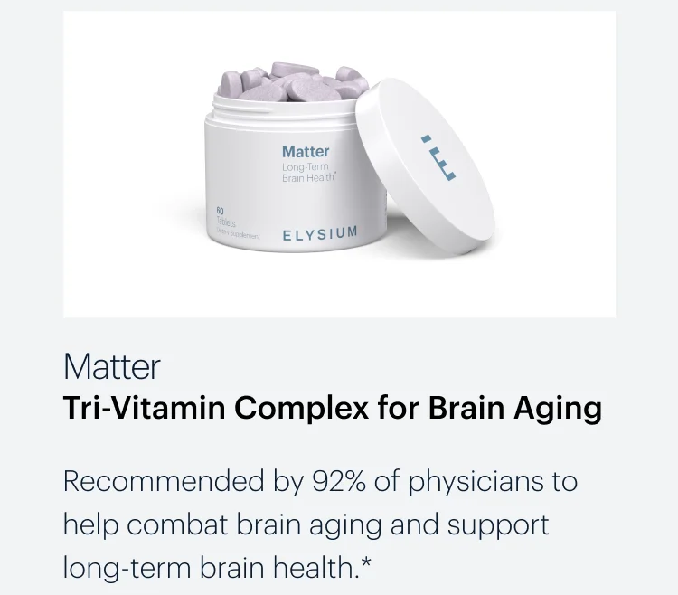 Matter | Tri-Vitamin Complex for Brain Aging