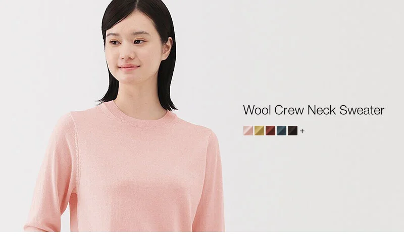 Shop Women's Wool Crew Neck Sweater