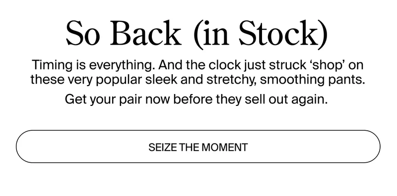 SO BACK IN STOCK