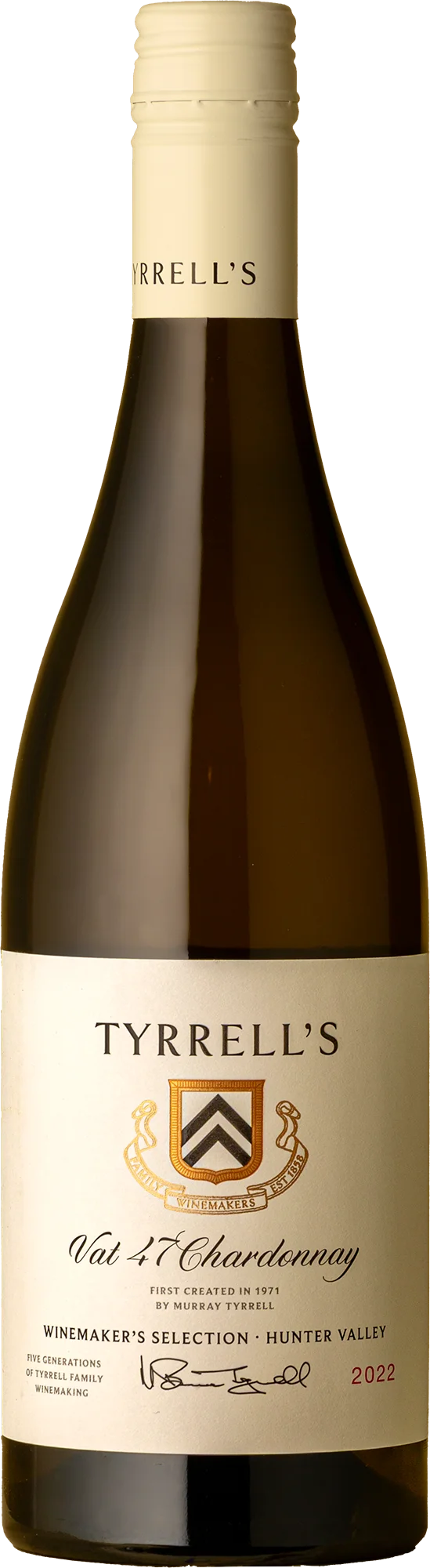 Image of Tyrrell's <BR> Vat 47 Chardonnay 2022