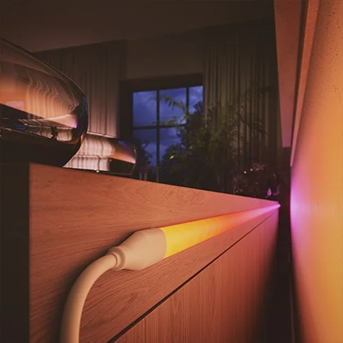 Gradient strip light