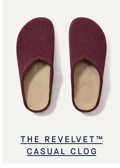 The ReVelvet™ Casual Clog