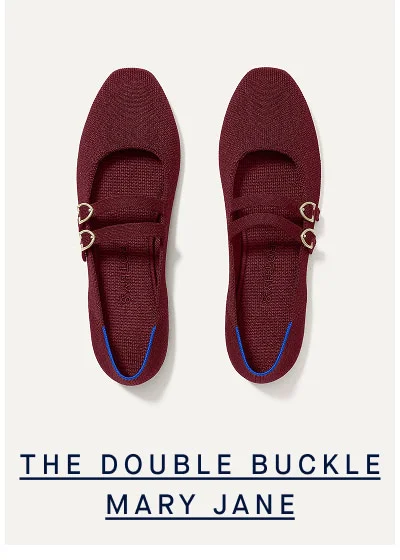 The Double Buckle Mary Jane