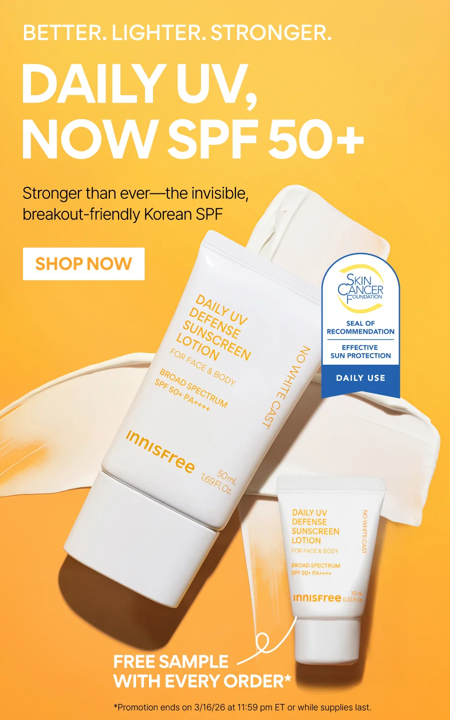 DAILY UV SPF 50