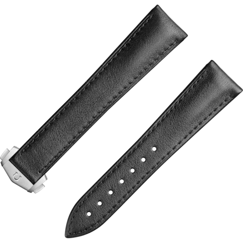Speedmaster Moonwatch Professional black leather strap