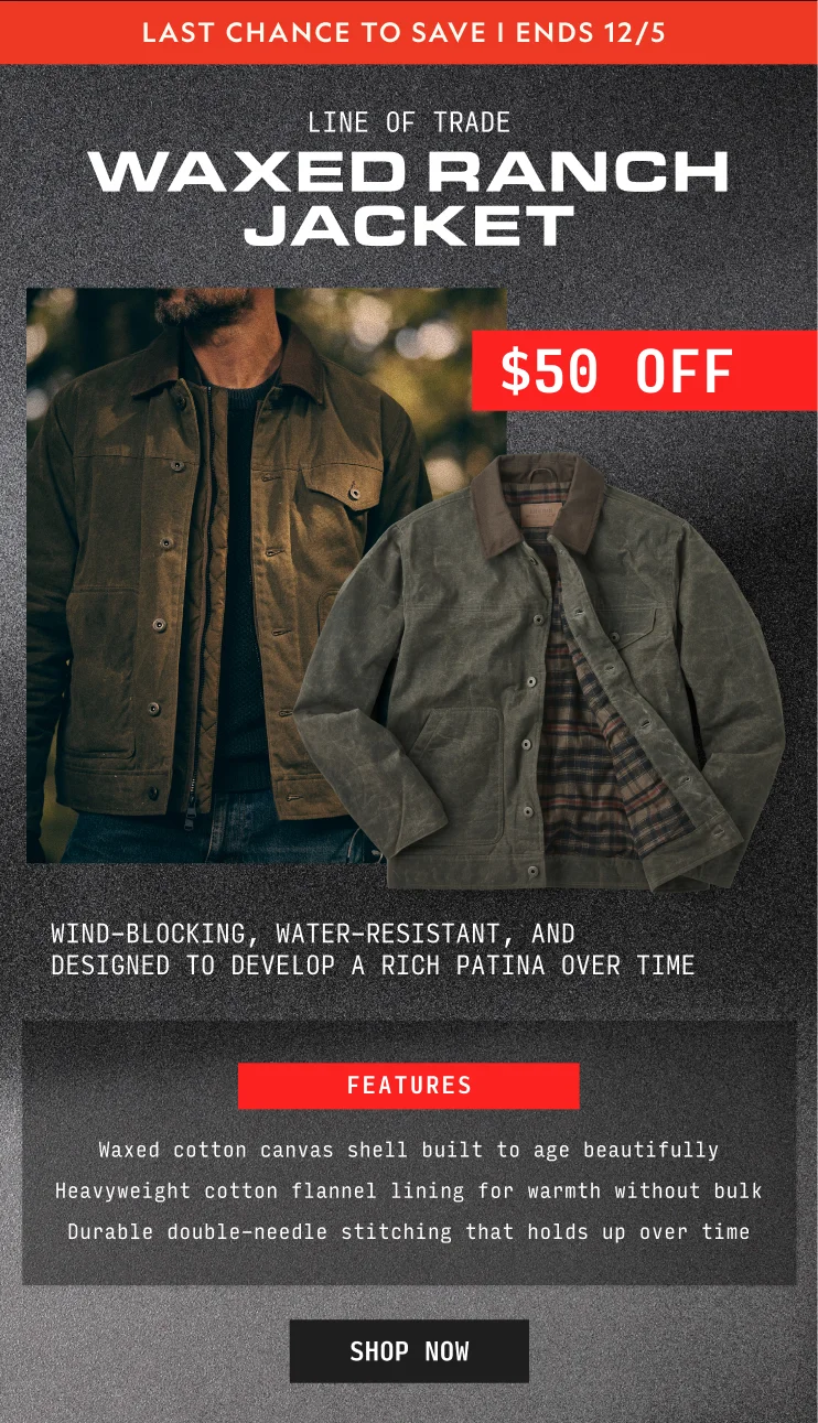 Waxed Ranch Jacket